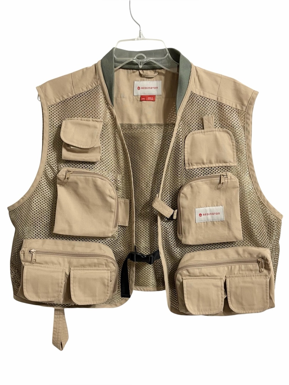 Redington Blackfoot River Fly Fishing Vest Mens L/XL Mesh Outdoor Breathable